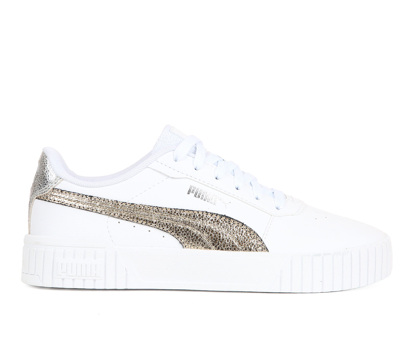 Women’s Puma Carina 2.0 Metallic Shine Sneakers